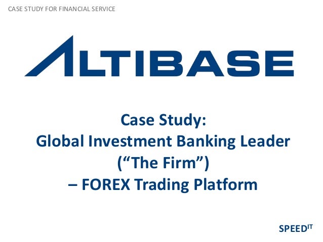 In Memory Database Solutions For Global Investment Banking Leader F - 